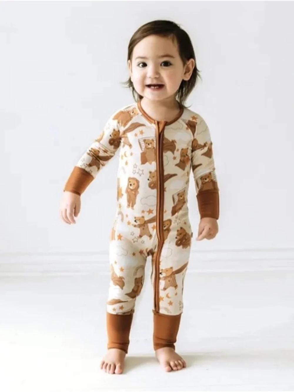 LITTLE SLEEPIES | “Beary Sleepy” Zippy